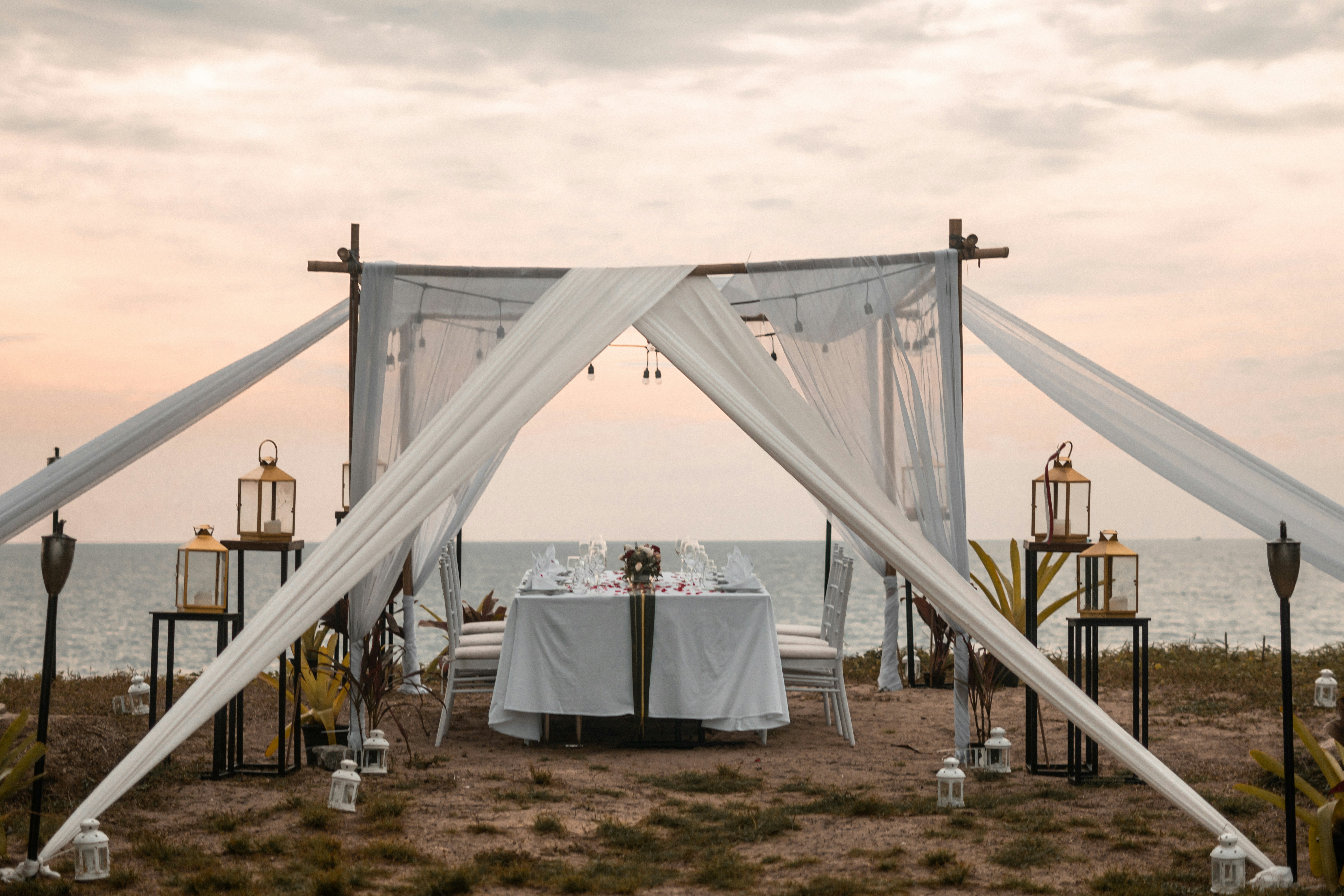 Private Beach Dinner